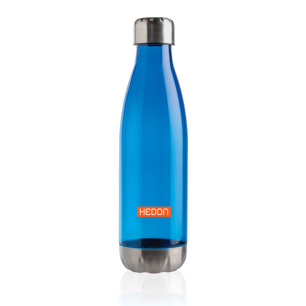 Leakproof water bottle with stainless steel lid